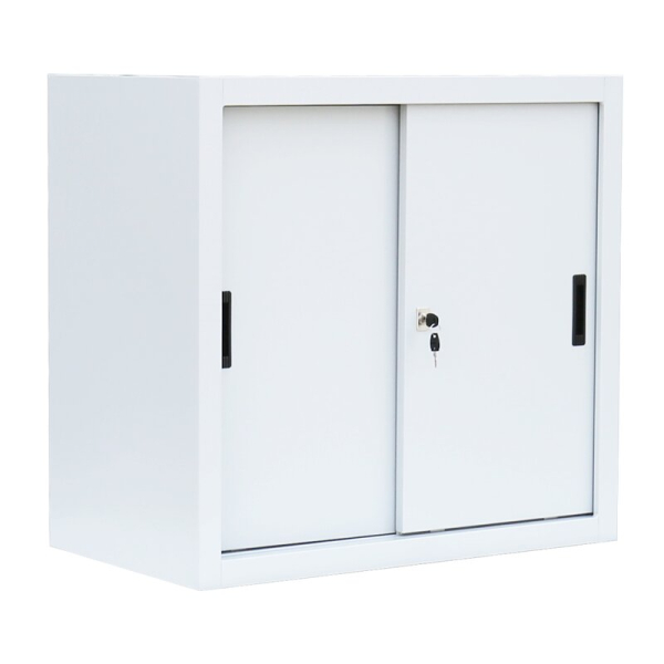 Schiebetuerenschrank - 750x800x450mm - Signalweiss